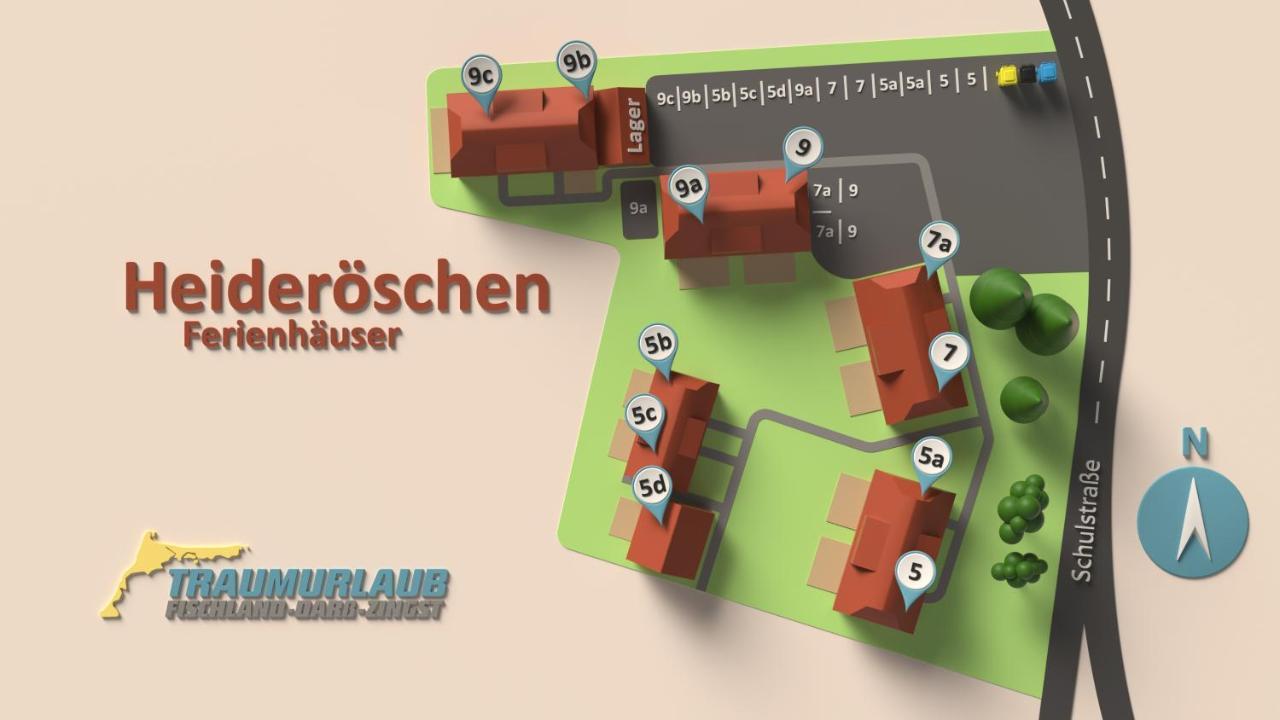 Heideroeschen Park Heideroeschen 5C Villa Zingst Buitenkant foto